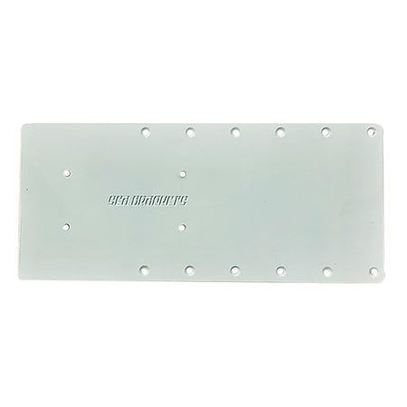 Sea Brackets 16" Straight Trolling Motor Plate f/Garmin's Kraken SEA2301 — Quality Boat Parts