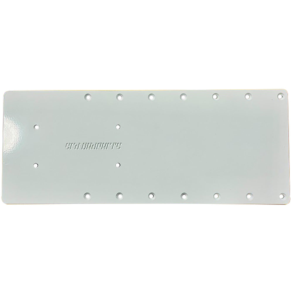Sea Brackets 18" Straight Trolling Motor Plate f/Garmin's Kraken SEA2302 — Quality Boat Parts
