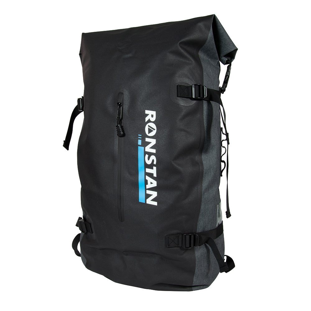 Ronstan Dry Roll Top - 55L Backpack - Black & Grey RF4014 — Quality Boat Parts