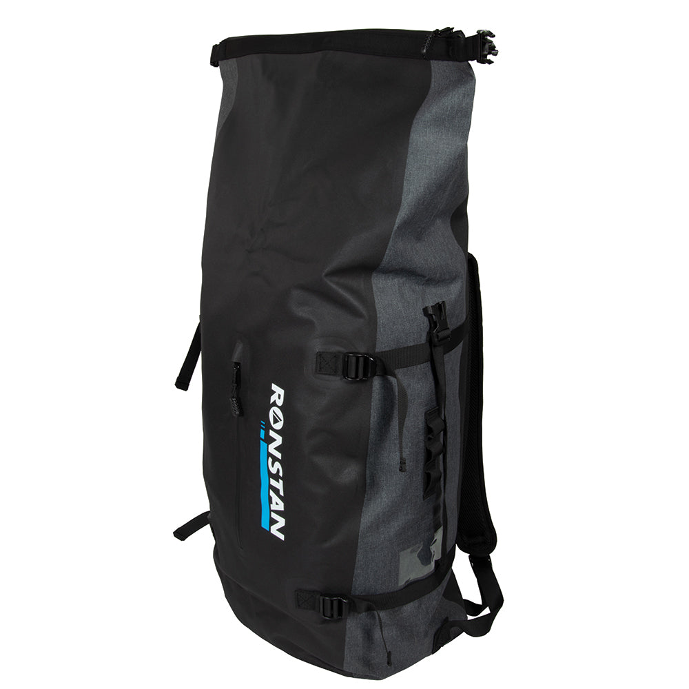 Ronstan Dry Roll Top - 55L Backpack - Black & Grey RF4014 — Quality Boat Parts