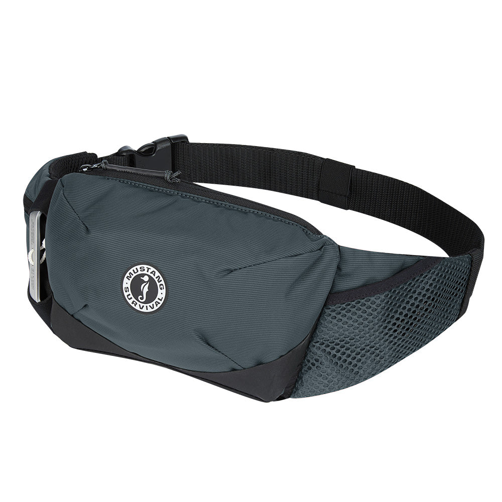 Mustang Essentialist Manual Inflatable Belt Pack - Admiral Grey MD3800-191-0-202 — Quality Boat Parts