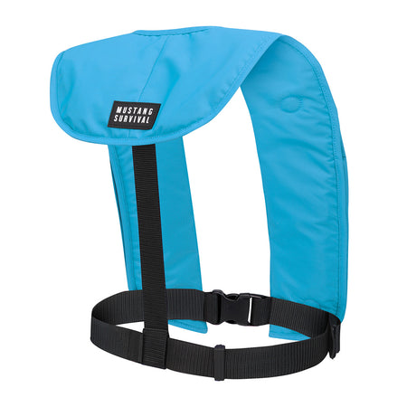 Mustang MIT 70 Manual Inflatable PFD - Azure (Blue) MD4041-268-0-202 — Quality Boat Parts