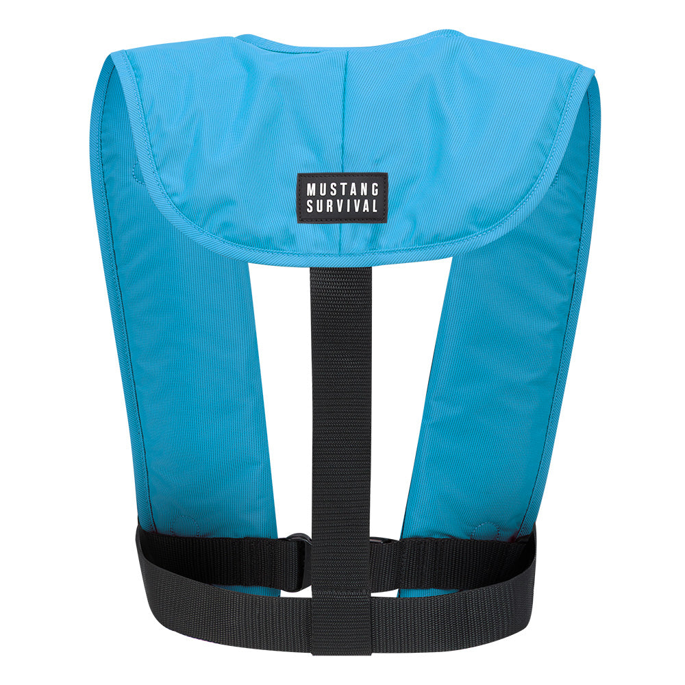 Mustang MIT 70 Manual Inflatable PFD - Azure (Blue) MD4041-268-0-202 — Quality Boat Parts