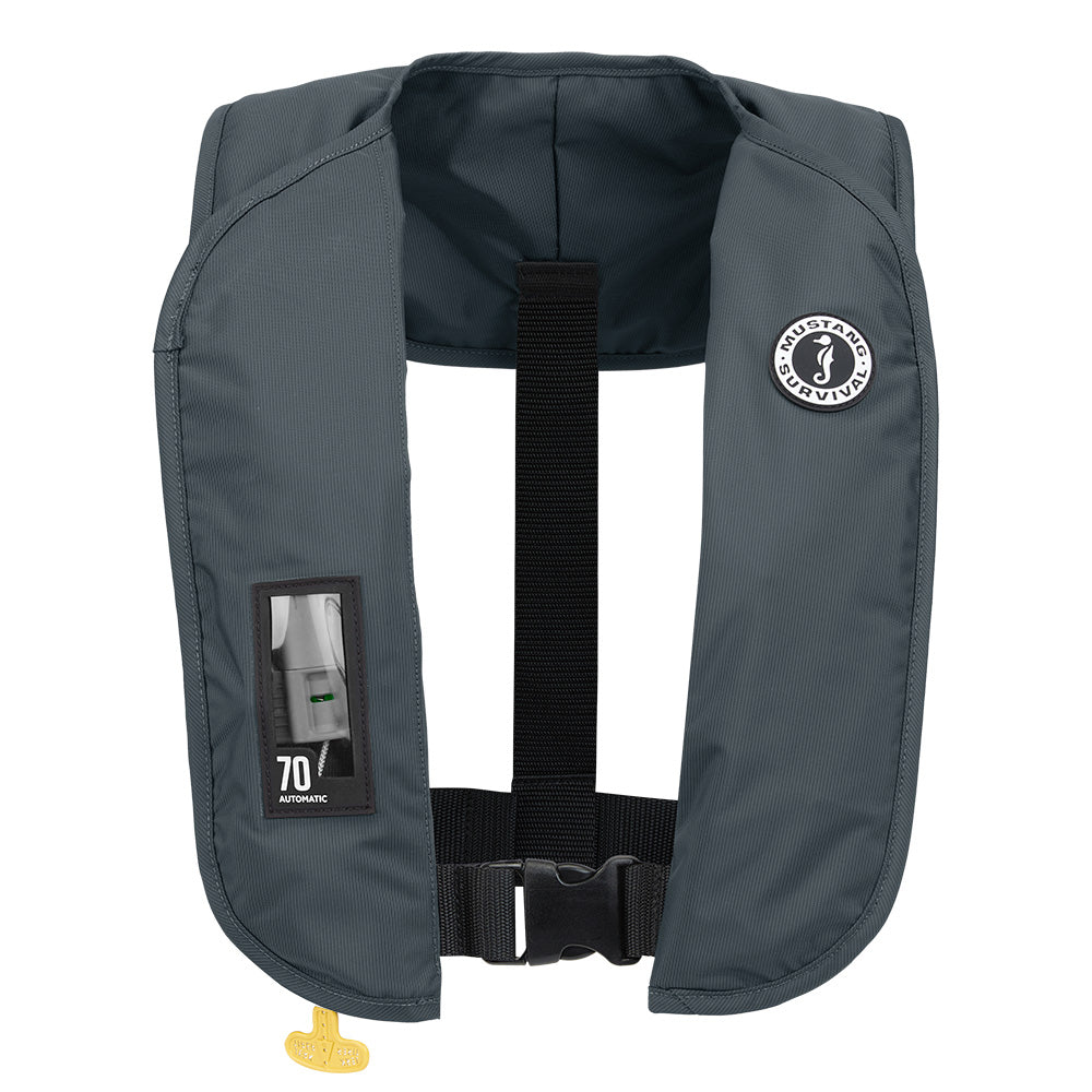 Mustang MIT 70 Automatic Inflatable PFD - Admiral Gray MD4042-191-0-202 — Quality Boat Parts