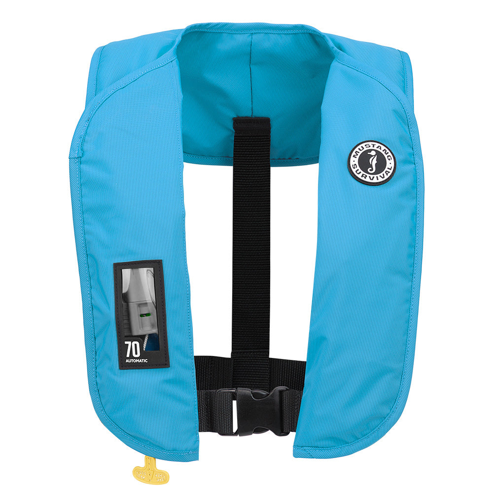 Mustang MIT 70 Automatic Inflatable PFD - Azure (Blue) MD4042-268-0-202 — Quality Boat Parts