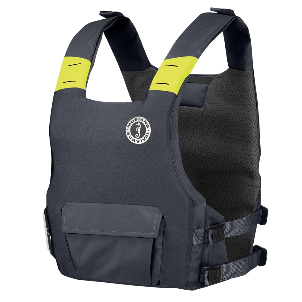 Mustang Khimera Dual Flotation PFD - Admiral Grey - Manual MD7183-191-0-202 — Quality Boat Parts