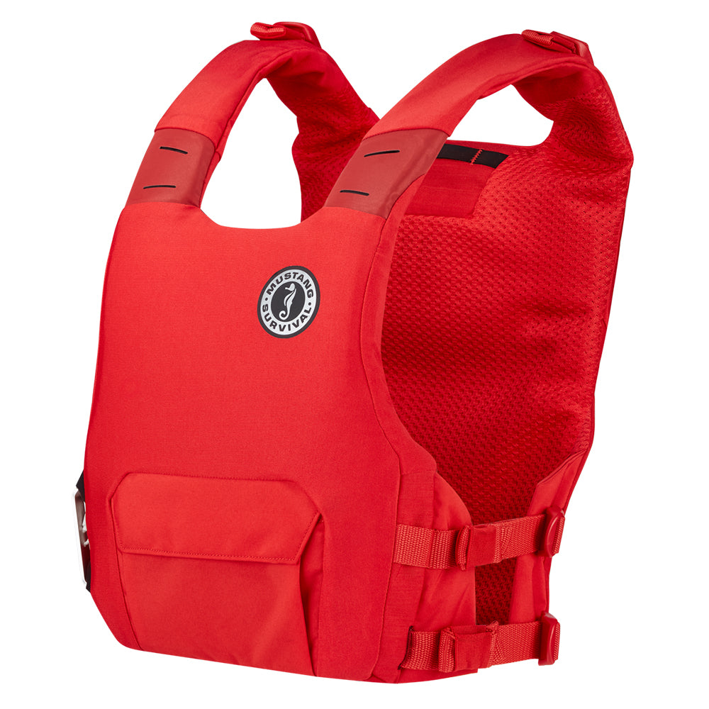 Mustang Khimera Dual Flotation PFD - Red - Manual MD7183-4-0-202 — Quality Boat Parts