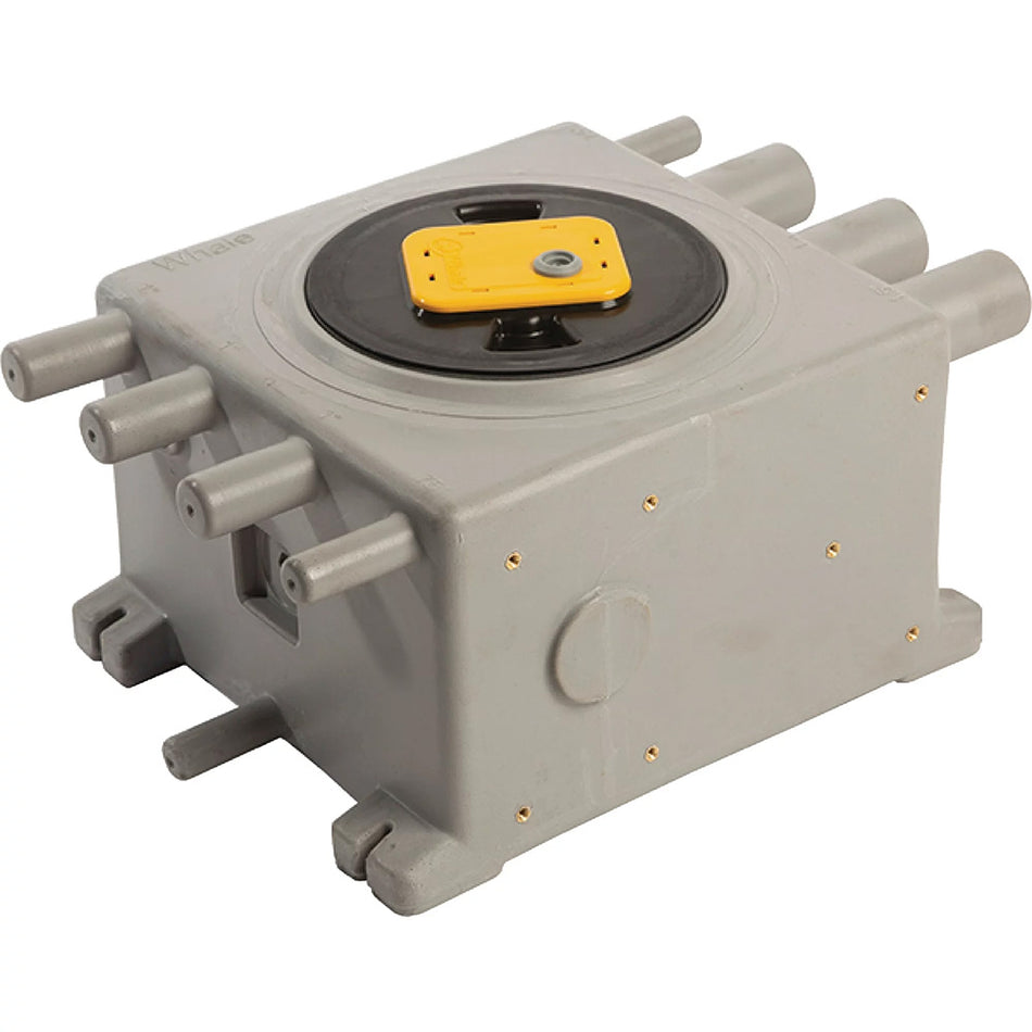 Whale Grey Waste Tank - 8 Liter - 2.1 Gallons - 1 Sensor GT0810B — Quality Boat Parts