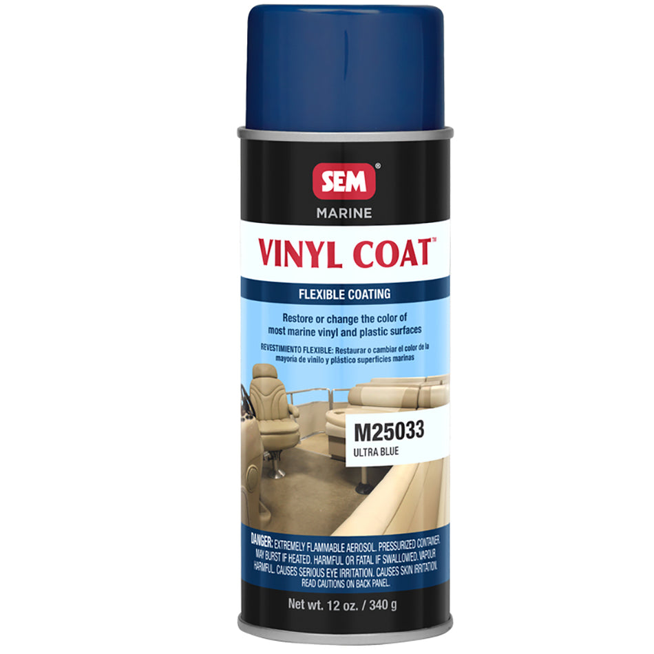 SEM Vinyl Coat™ - Ultra Blue - 12oz M25033 — Quality Boat Parts