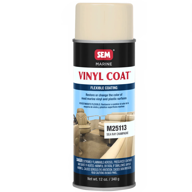 SEM Vinyl Coat™ - Sea Ray Champagne - 12oz M25113 — Quality Boat Parts