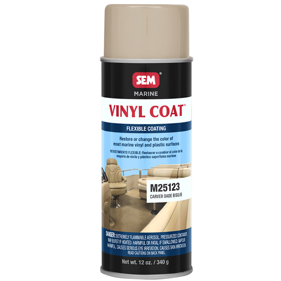 SEM Vinyl Coat™ - Carver Dade Bisque - 12oz M25123 — Quality Boat Parts