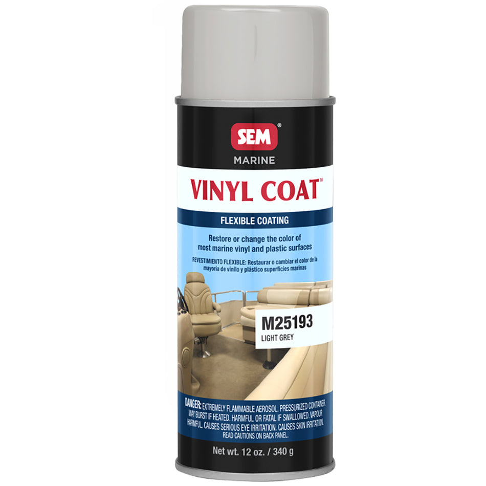 SEM Vinyl Coat™ - Light Grey - 12oz M25193 — Quality Boat Parts