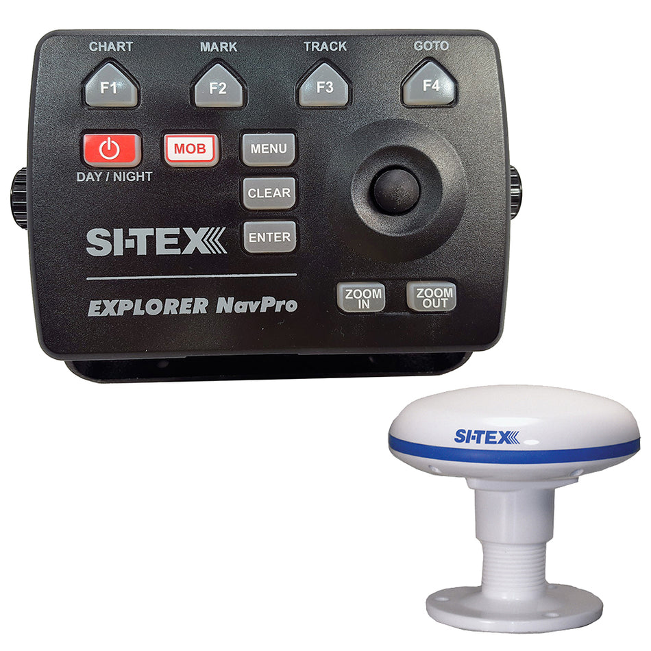 SI-TEX Explorer NavPro w/Wi-Fi & GPK-11 GPS Antenna EXPLORERNAVPROWIFIW — Quality Boat Parts