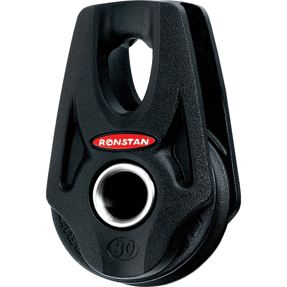 Ronstan Series 30 Ball Bearing Orbit Block™ - Single - Becket - Lashing head RF35101 — Quality Boat Parts