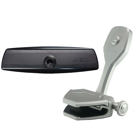PTM Edge Mirror/Bracket Kit w/VR-140 PRO Mirror & ZXR-361 (Silver) P12848-2361TEBCL — Quality Boat Parts