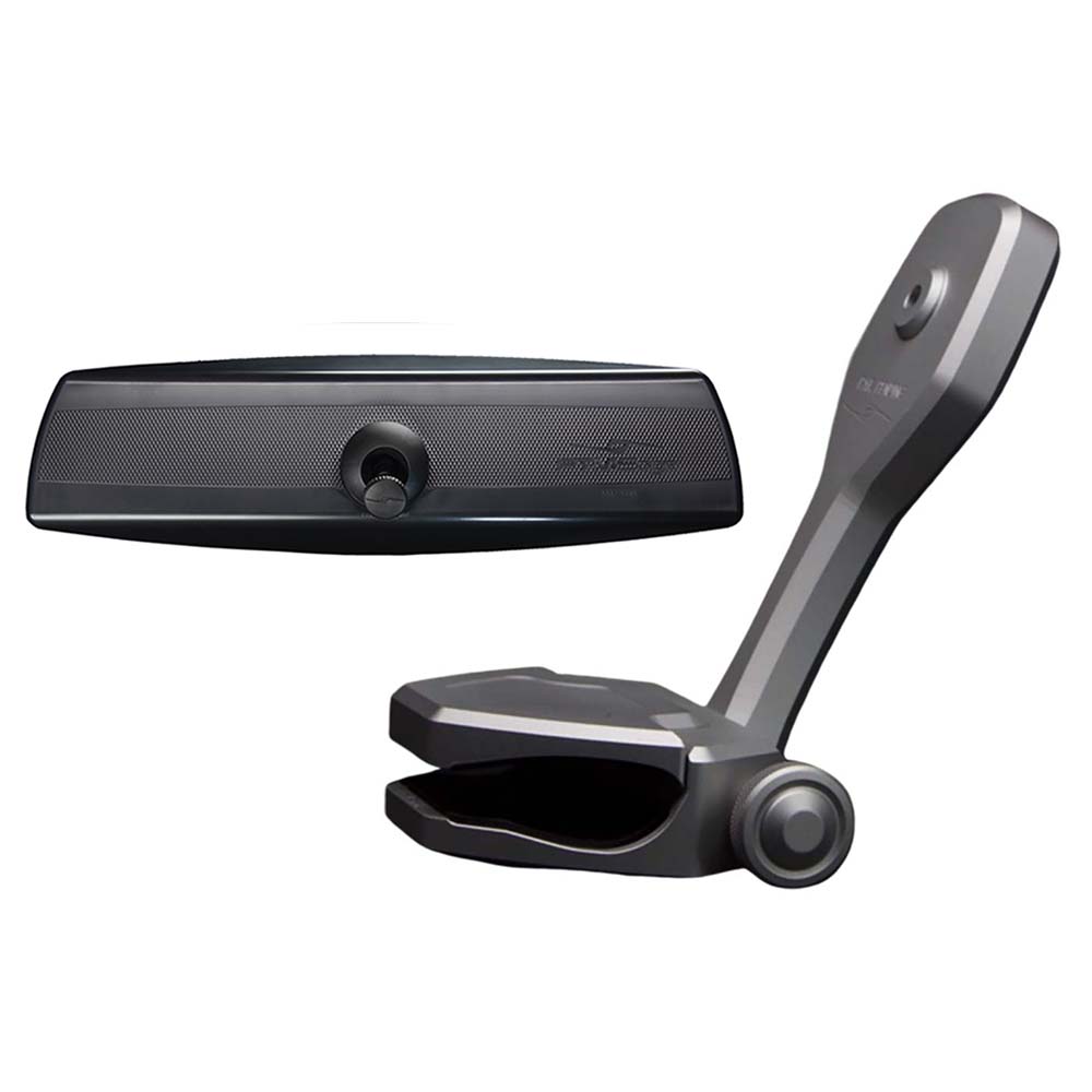 PTM Edge Mirror/Bracket Kit w/VR-140 PRO Mirror & ZXR-361 (Titanium Grey) P12848-2361TEBGR — Quality Boat Parts