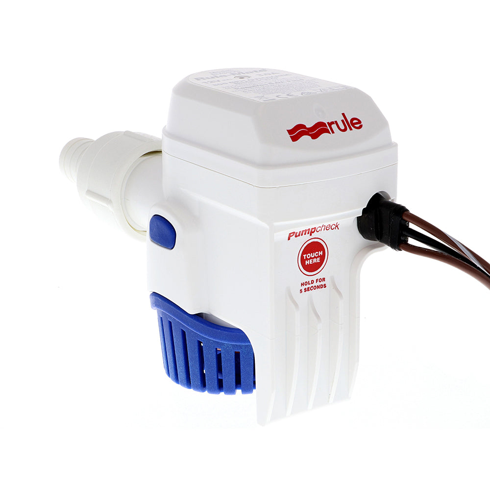 Rule Rule-Mate® 800 Fully Automated Bilge Pump - 12V RM800B — Quality Boat Parts