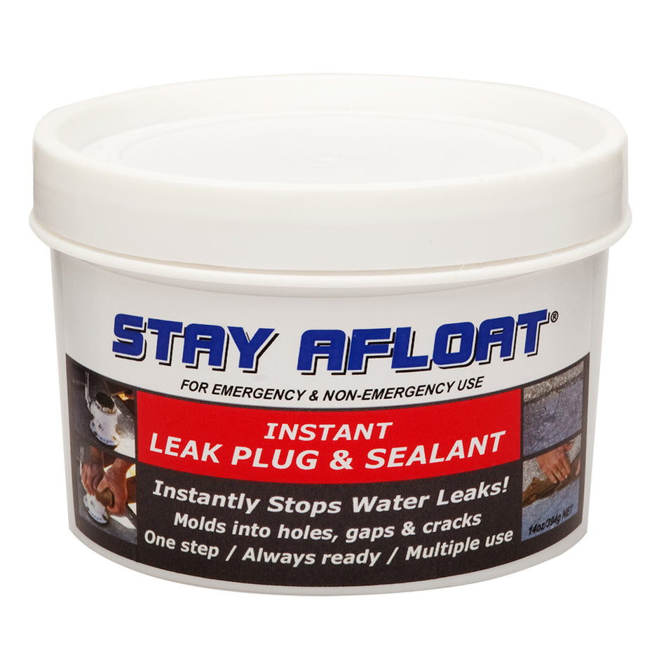 Stay Afloat Marine Instant Leak Plug & Sealant - 14oz SA-0214 — Quality Boat Parts