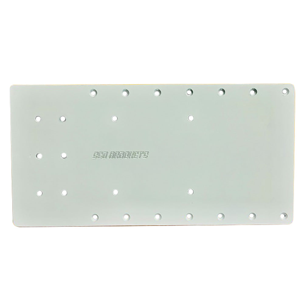 Sea Brackets 20" Straight Trolling Motor Plate f/Minn Kota’s Quest SEA2310 — Quality Boat Parts