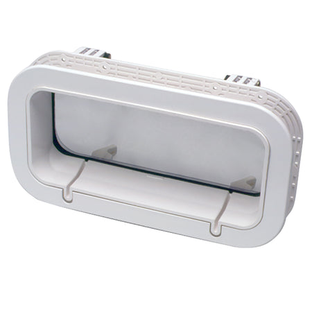 Beckson Drain Port - 4" x 14" x 1"-Depth - White/Clear PO414DWC-10 — Quality Boat Parts