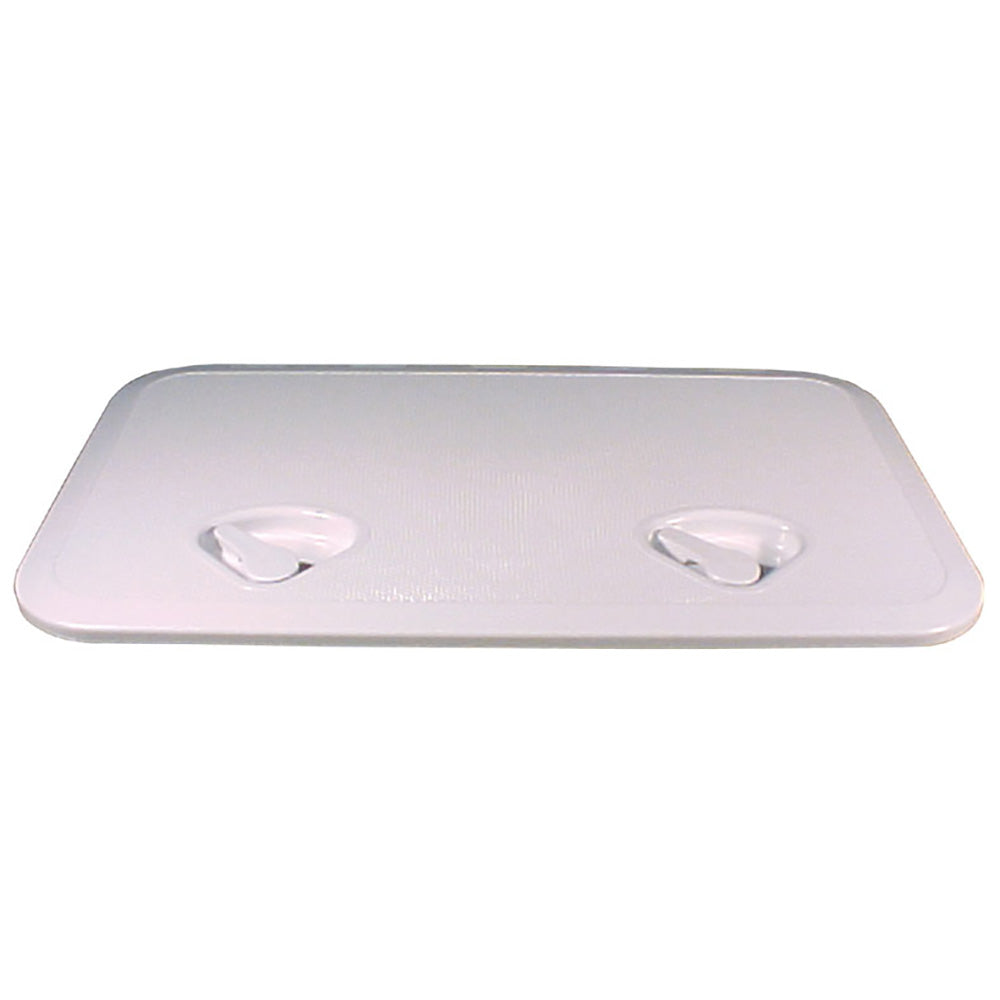 Beckson 14" x 24" Flush Hatch White - ASA Material - Acrylonitrile Styrene Acrylate HT1424AW — Quality Boat Parts