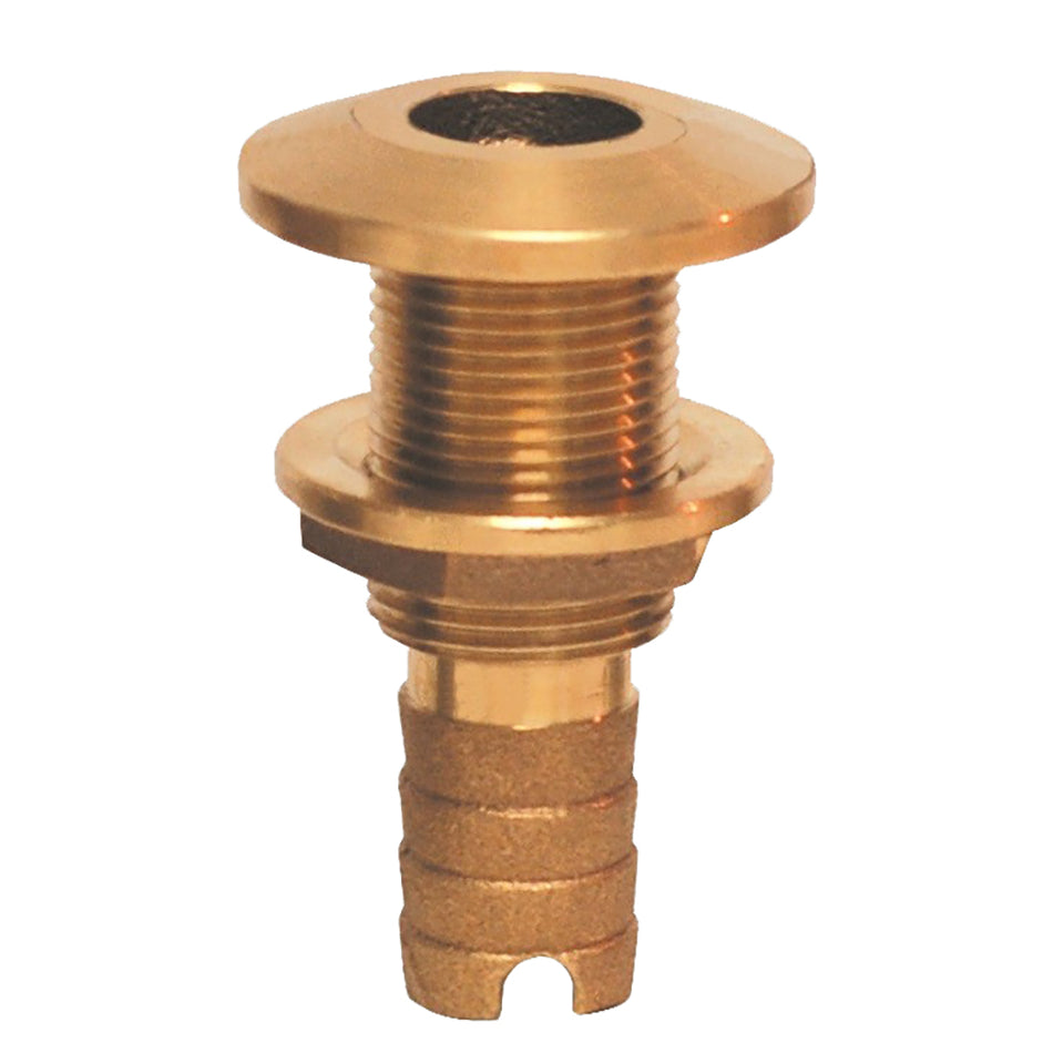 GROCO Bronze Hose Barb Thru-Hull Fitting - 3/4" HTH-750 — Quality Boat Parts