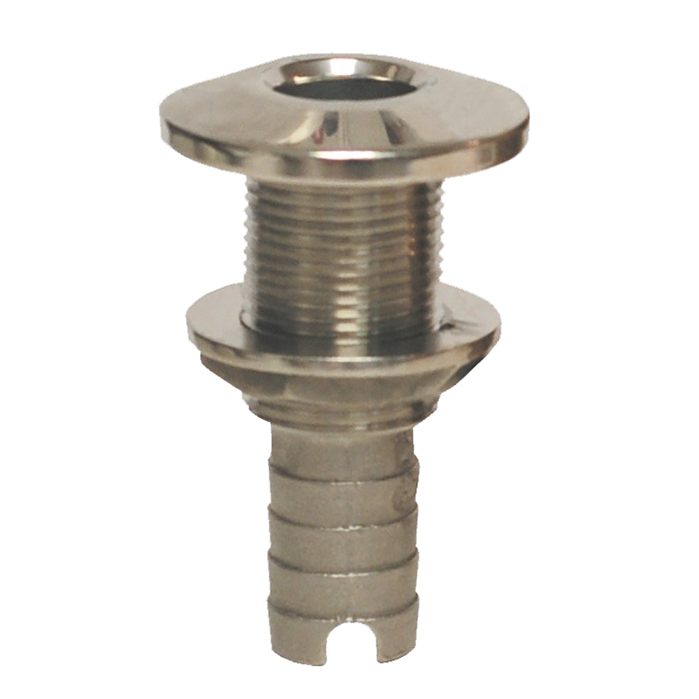 GROCO Stainless Steel Hose Barb Thru-Hull Fitting - 3/4" HTH-750-S — Quality Boat Parts
