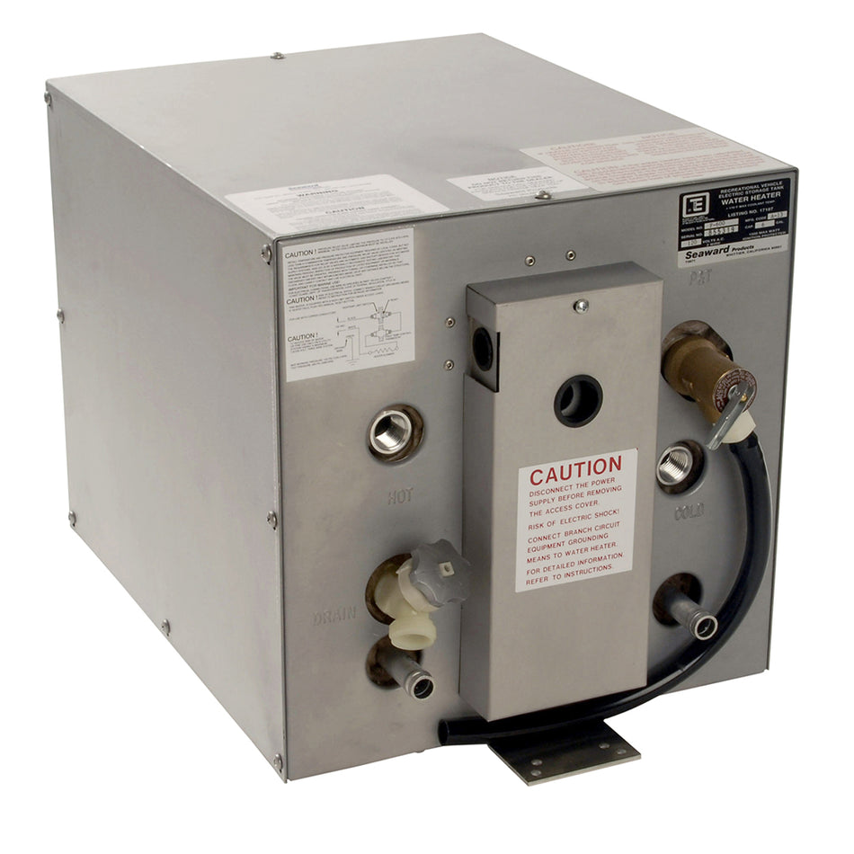 Whale Seaward 6 Gallon Hot Water Heater w/ Front Heat Exchange - Galvanized Steel - 240V - 1500W F650 — Quality Boat Parts
