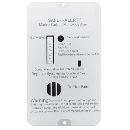 Safe-T-Alert FX-4 Carbon Monoxide Alarm FX-4 — Quality Boat Parts