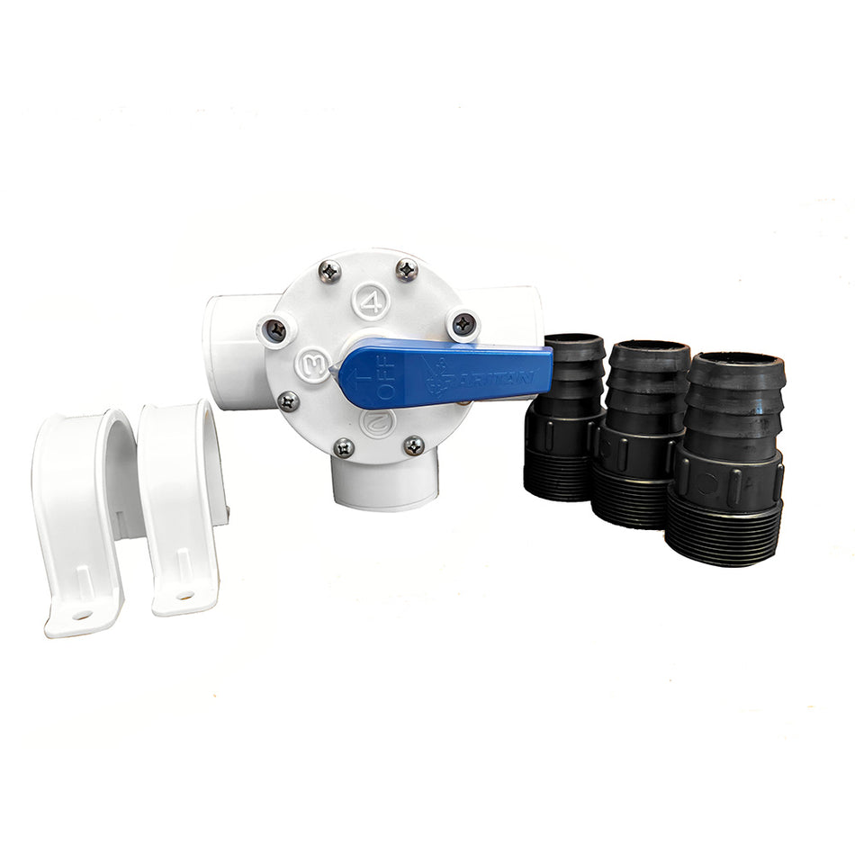 Raritan Diverter Y Valve w/Fittings DV11 — Quality Boat Parts