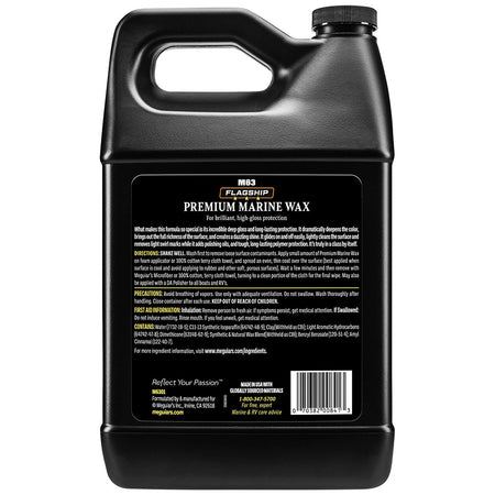 Meguiar's Flagship Premium Marine Wax - 1 Gallon M6301 — Quality Boat Parts