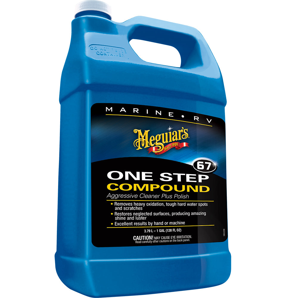 Meguiar's Marine One-Step Compound - 1 Gallon M6701 — Quality Boat Parts