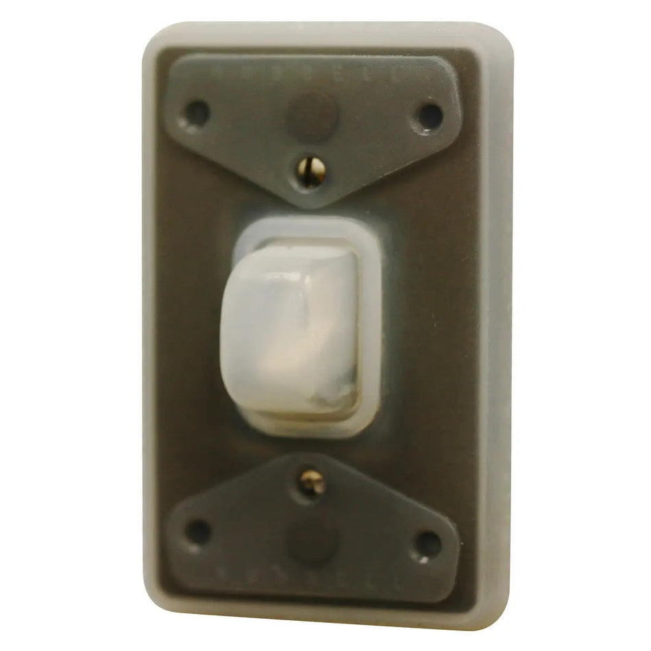 Hubbell HBL1795 Weatherproof Wallplate for Toggle Switch HBL1795 — Quality Boat Parts