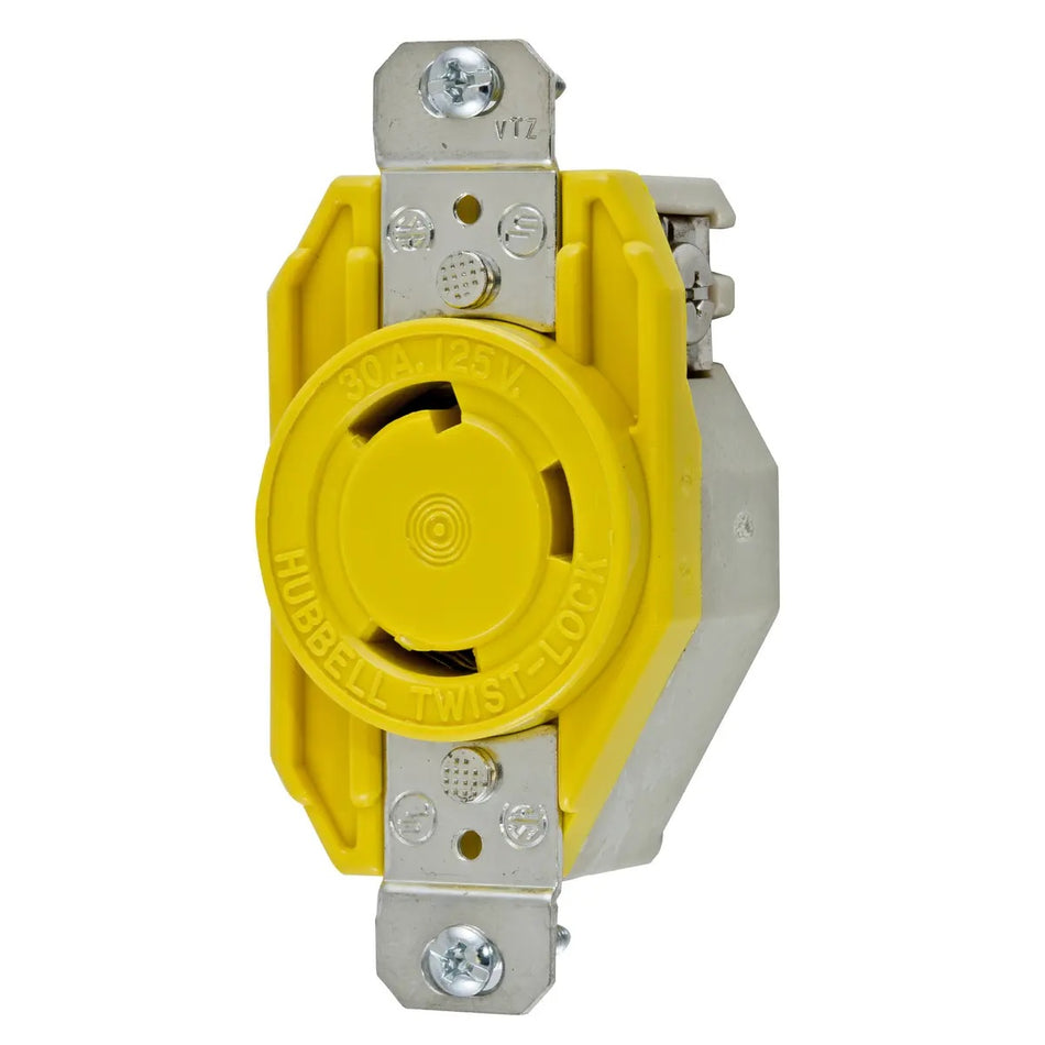 Hubbell HBL26CM10 30A Receptacle HBL26CM10 — Quality Boat Parts