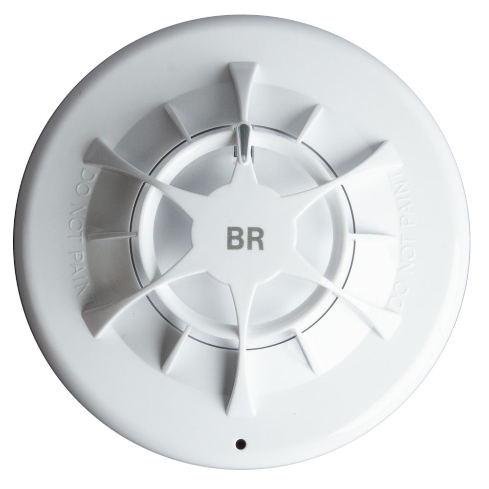 Fireboy-Xintex Fixed Heat Detector w/Base OMHD-04-DB-R — Quality Boat Parts