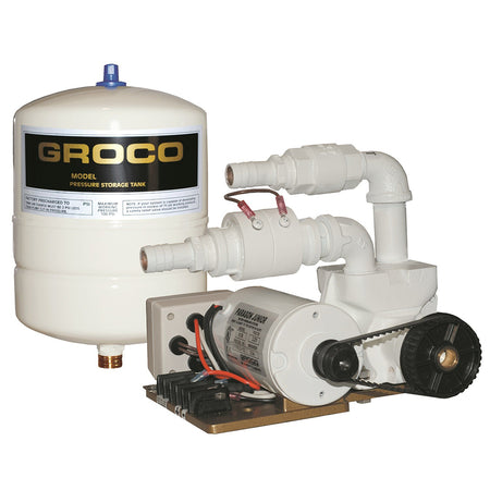 GROCO Paragon Junior 24v Water Pressure System - 1 Gal Tank - 7 GPM PJR-A 24V — Quality Boat Parts