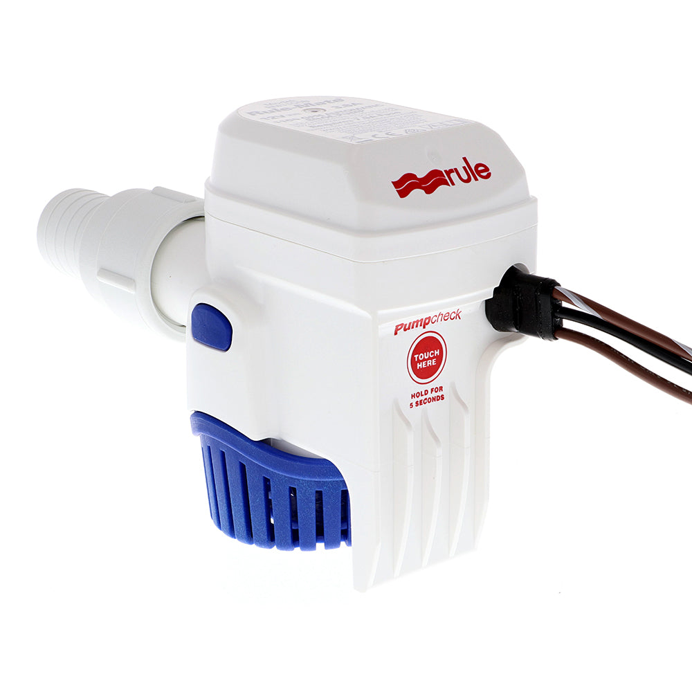 Rule Rule-Mate® 1100 Fully Automated Bilge Pump - 24V RM1100B-24 — Quality Boat Parts