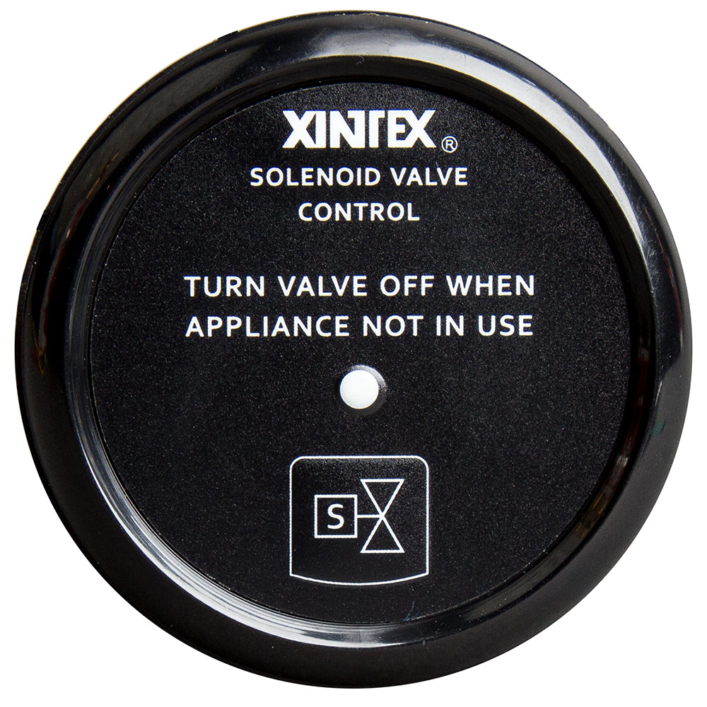 Fireboy-Xintex Propane Control & Solenoid Valve w/Black Bezel Display C-1B-R — Quality Boat Parts