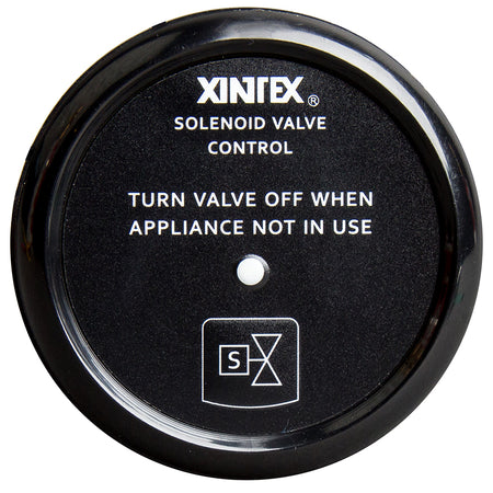 Fireboy-Xintex Propane Control & Solenoid Valve w/Black Bezel Display C-1B-R — Quality Boat Parts