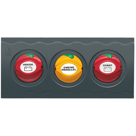 BEP Contour Connect 3 Battery Switch Panel w/3 Disconnects CC-810 — Quality Boat Parts