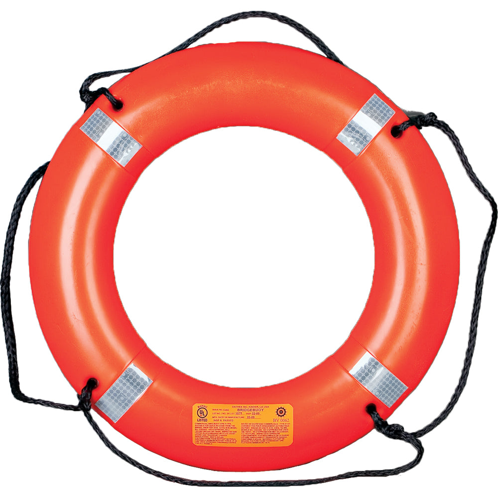 Mustang 30" Ring Buoy w/Reflective Tape MRD030-2-0-311 — Quality Boat Parts