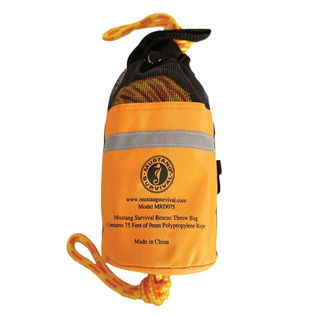 Mustang Throw Bag - 75' Rope MRD075-0-0-215 — Quality Boat Parts