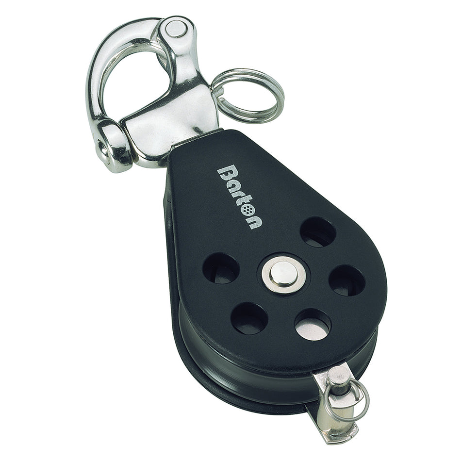 Barton Marine Series 3 Single Snap Shackle & Becket Block - 45mm N03 141 — Quality Boat Parts