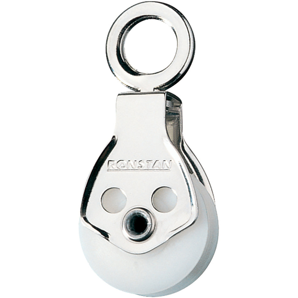 Ronstan Series 25 Utility Block - Single Swivel Ring Head RF2332 — Quality Boat Parts