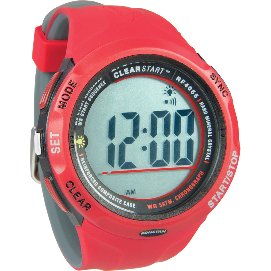 Ronstan RF4055 ClearStart™ 50mm Sailing Watch - Red/Grey RF4055 — Quality Boat Parts