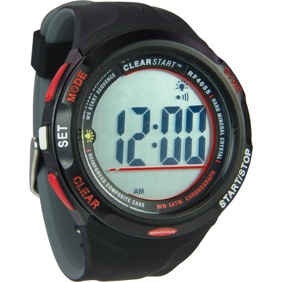 Ronstan RF4055 ClearStart™ 50mm Sailing Watch - Black/Grey RF4055A — Quality Boat Parts