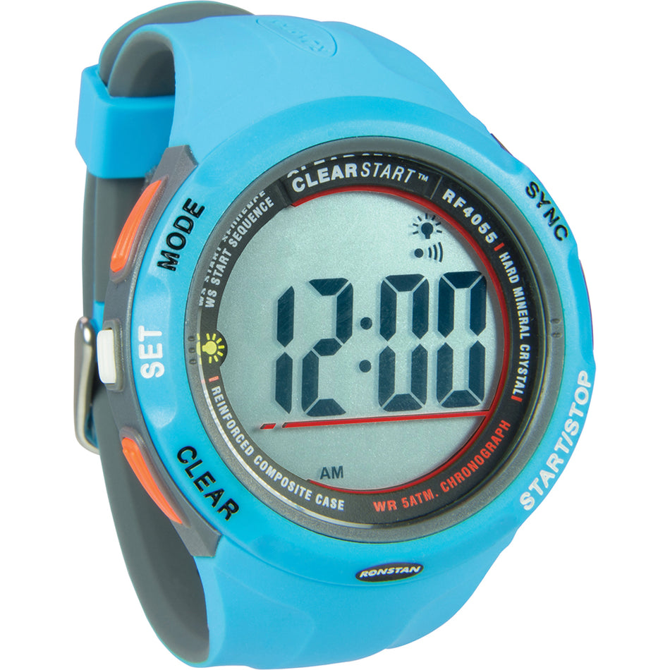 Ronstan RF4055 ClearStart™ 50mm Sailing Watch - Blue/Grey RF4055B — Quality Boat Parts