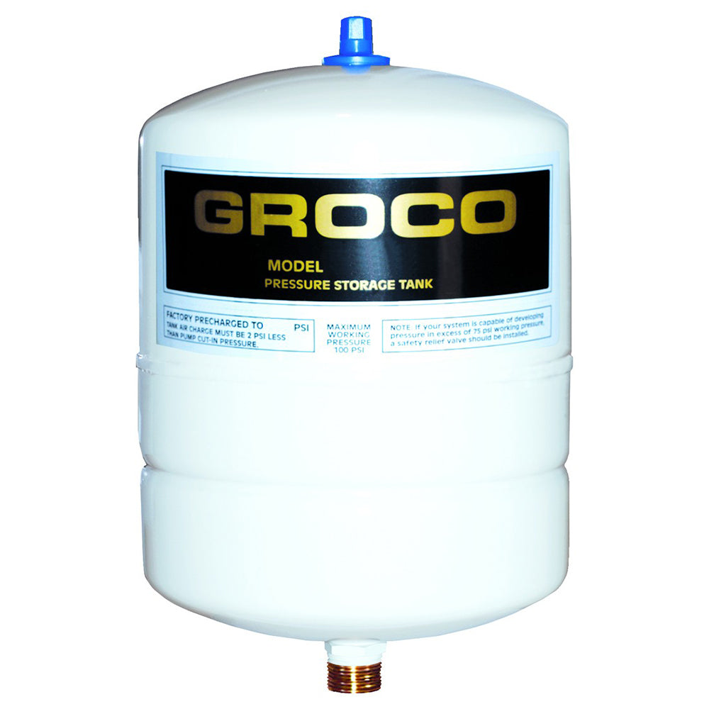 GROCO Pressure Storage Tank - 1.4 Gallon Drawdown PST-2 — Quality Boat Parts