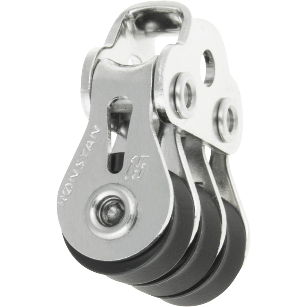 Ronstan Series 15 Ball Bearing Block - Triple RF15302 — Quality Boat Parts