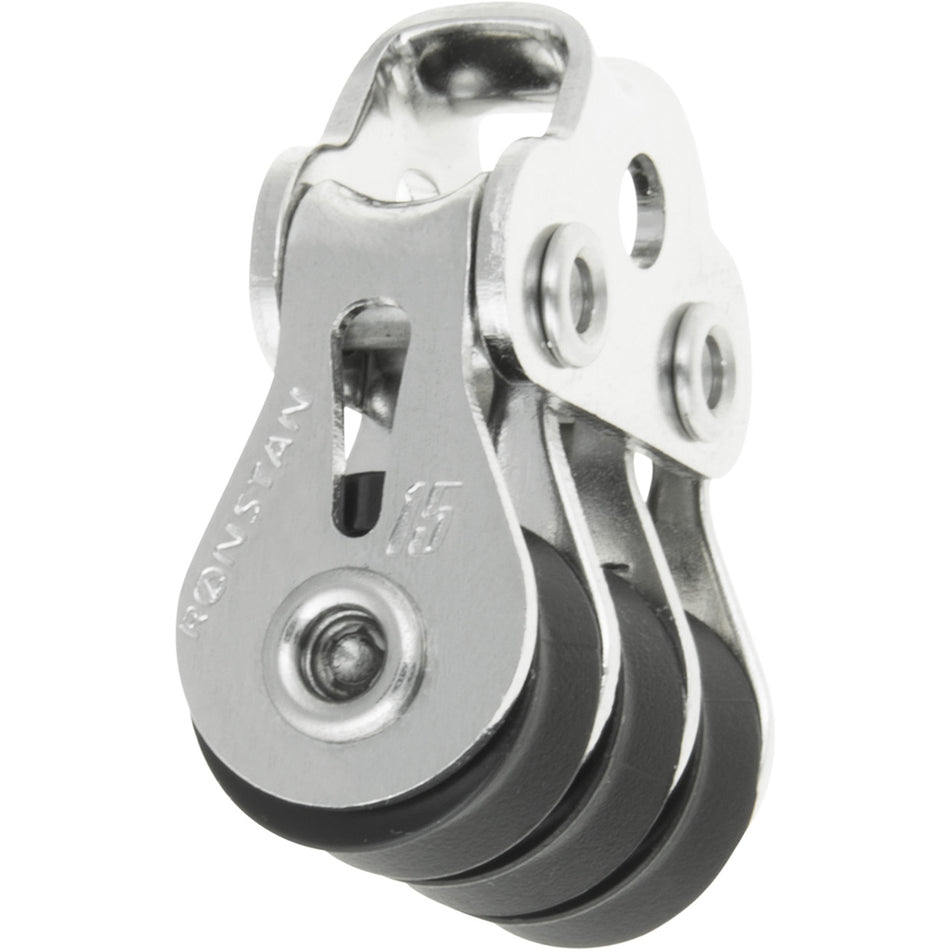 Ronstan Series 15 Ball Bearing Block - Triple RF15302 — Quality Boat Parts